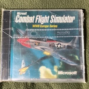Microsoft Combat Flight Simulator.  World War 2 Europe series. Jewel case.